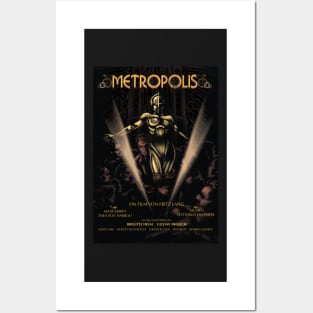 Metropolis alternative movie poster Posters and Art